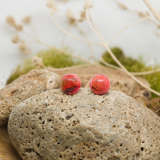 Обеци с винт