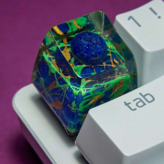 Капачка за клавиш/keycap, Blue Night с лазурит (Copy)