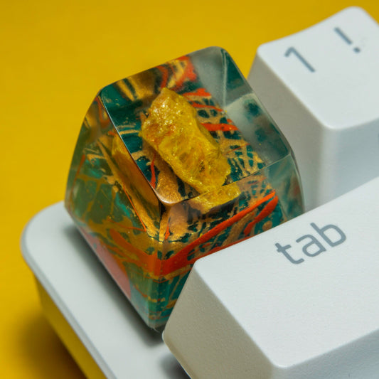 Капачка за клавиш/keycap, 'Tundra' с аурипигмрнт