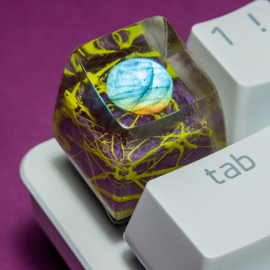 Капачка за клавиш/keycap, 'Northern Nights' с лабрадорит