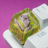 Капачка за клавиш/keycap, 'Lemon Grass' с рубин